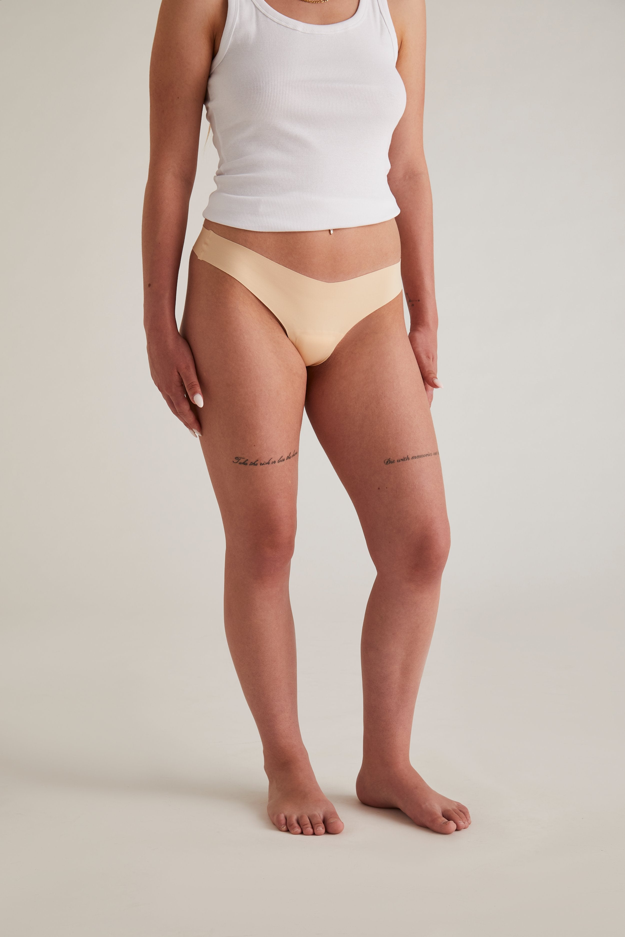 NoShow Thong Low - Beige