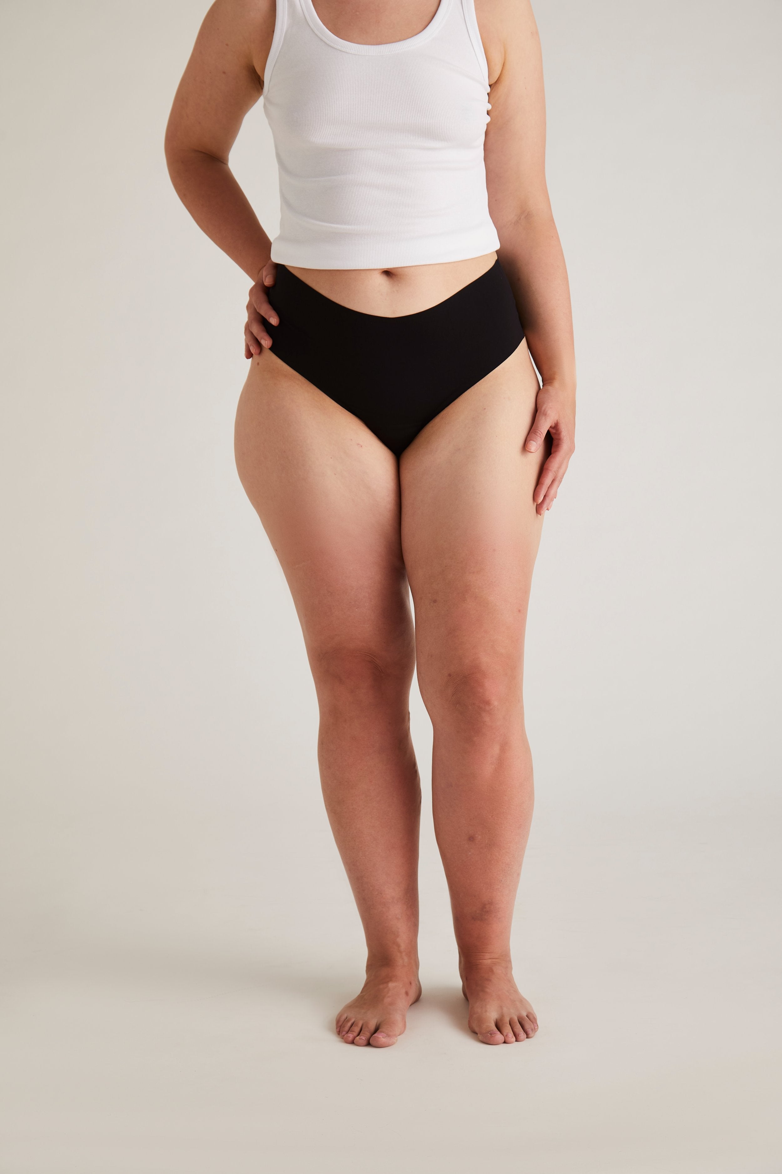 NoShow Thong High - Sort