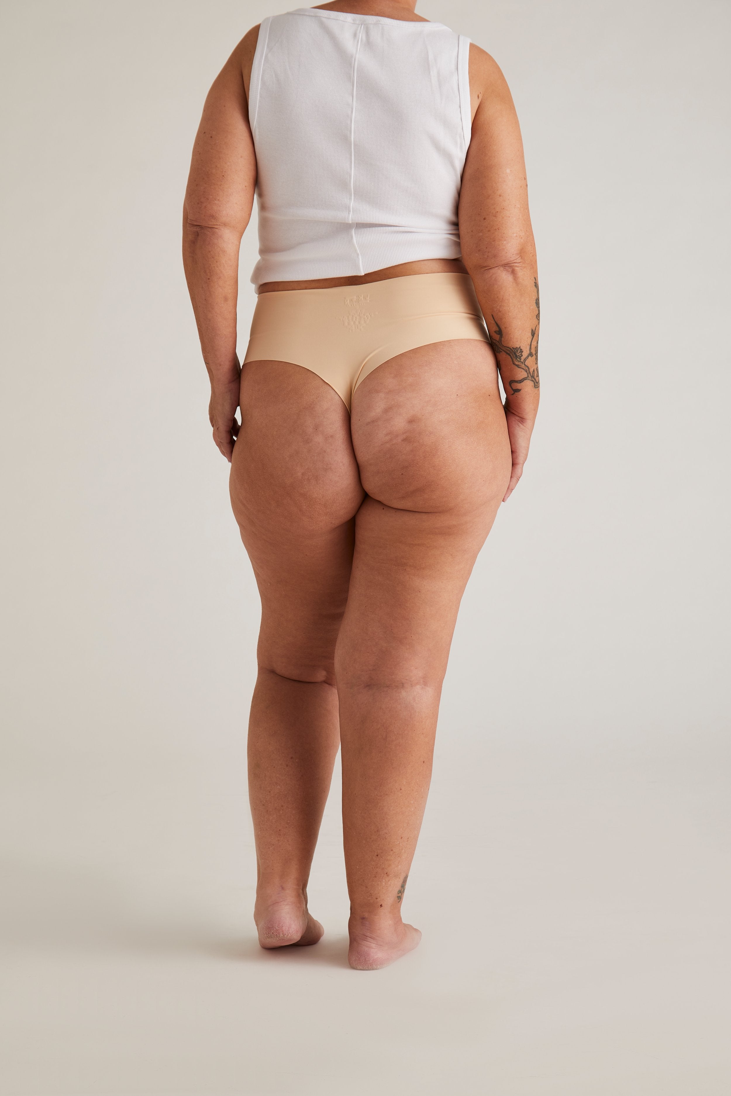 NoShow Thong High - Beige