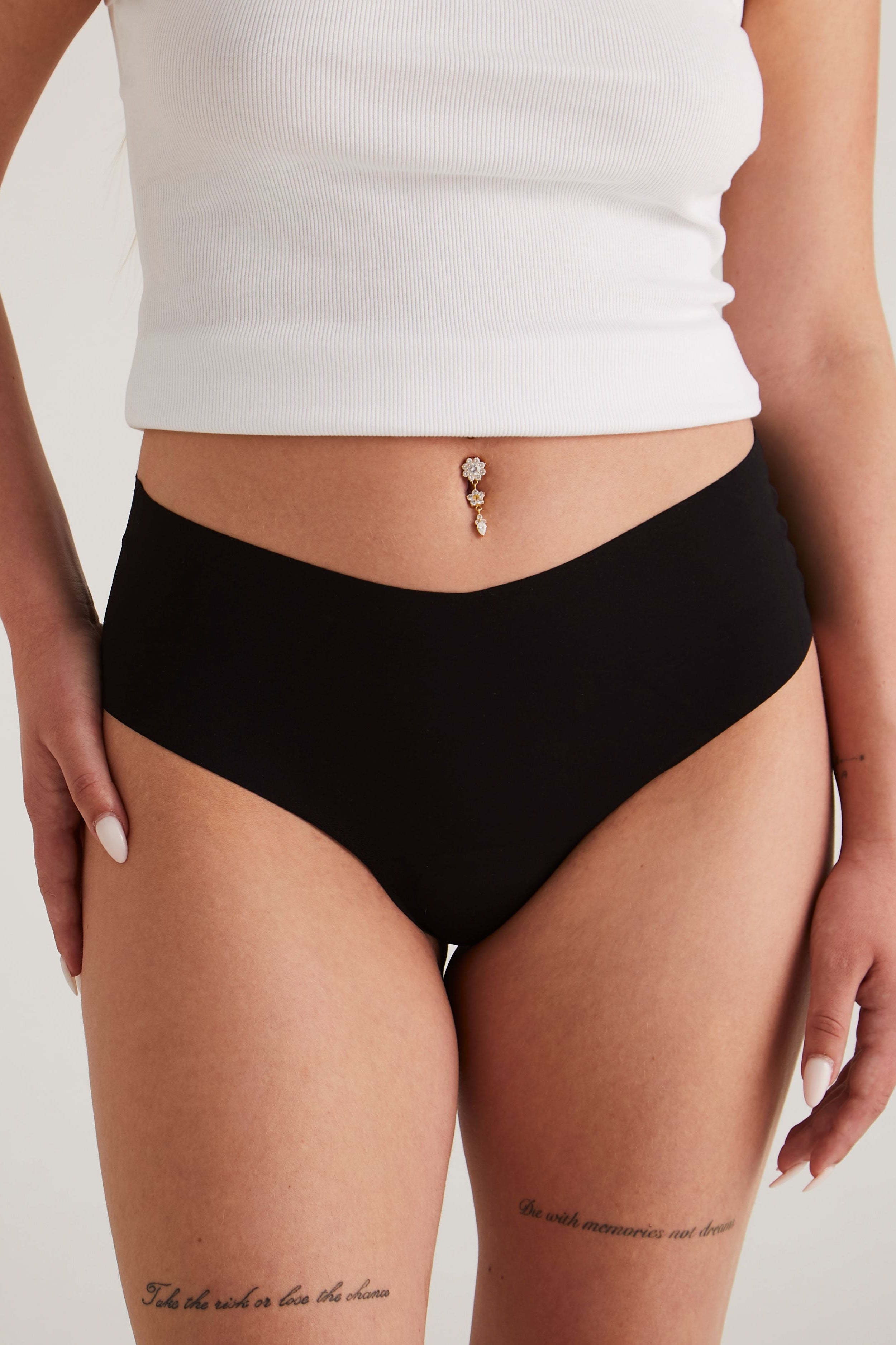NoShow Thong High - Sort