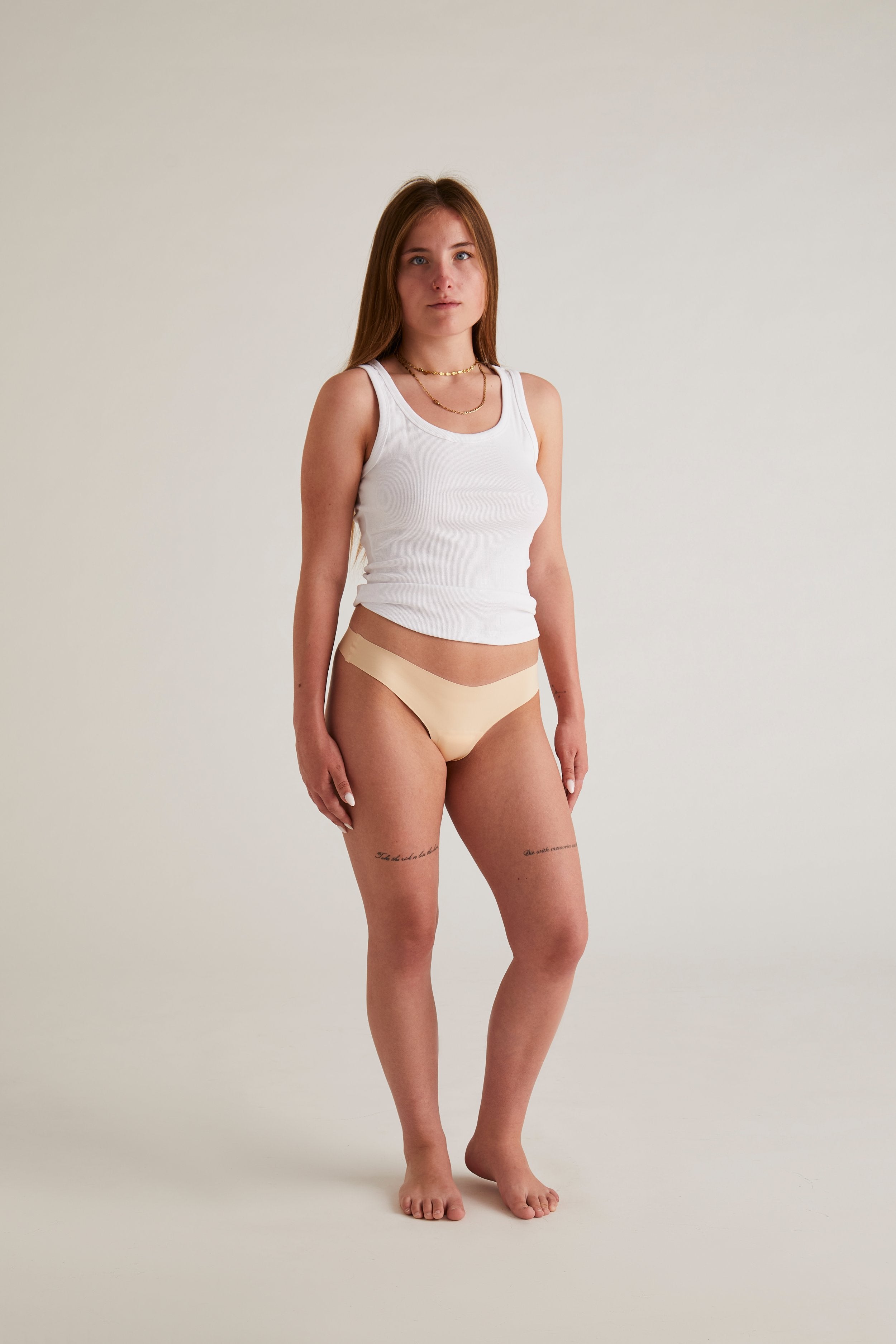 NoShow Thong Low - Beige