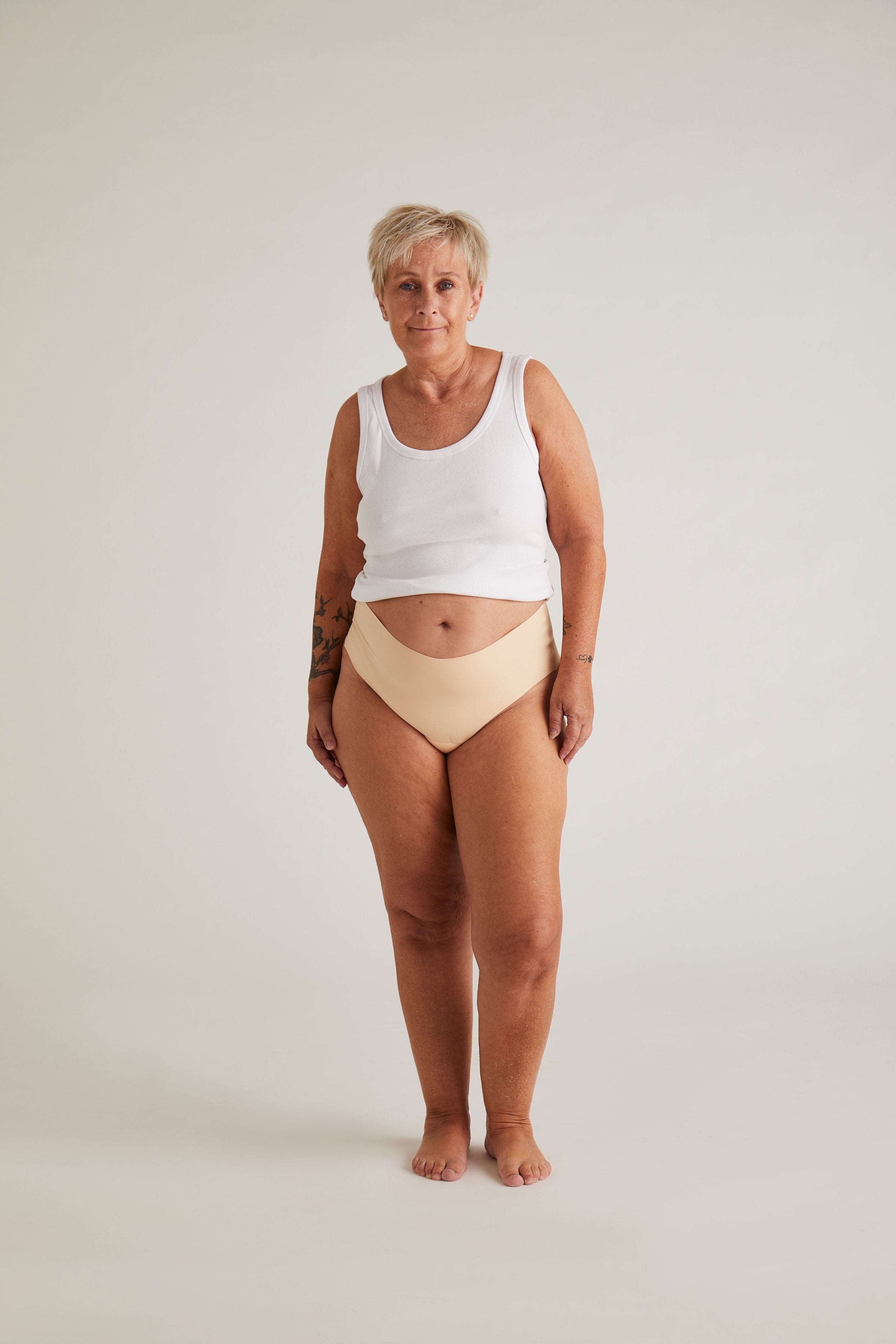 NoShow Thong High - Beige