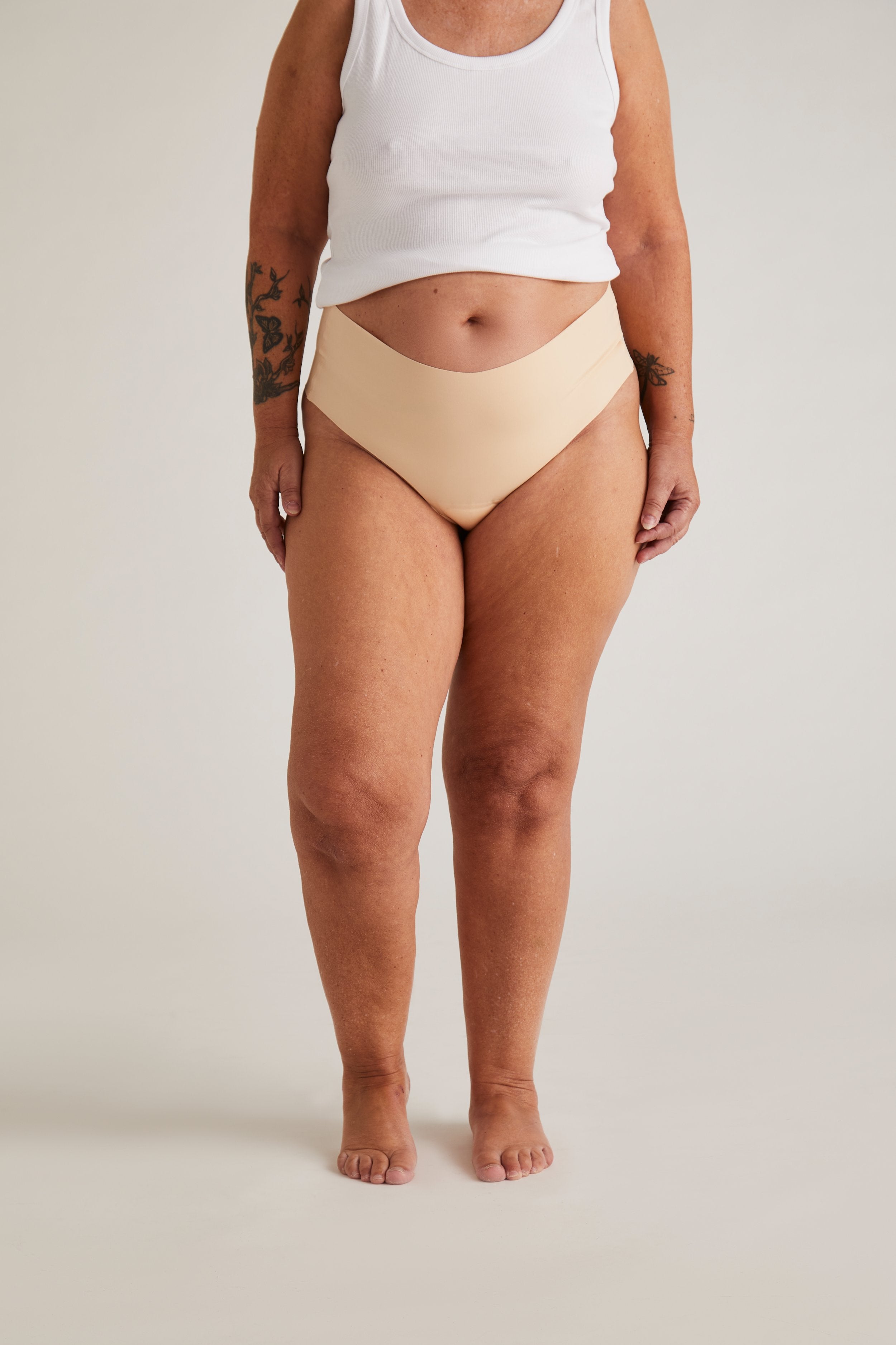 NoShow Thong High - Beige