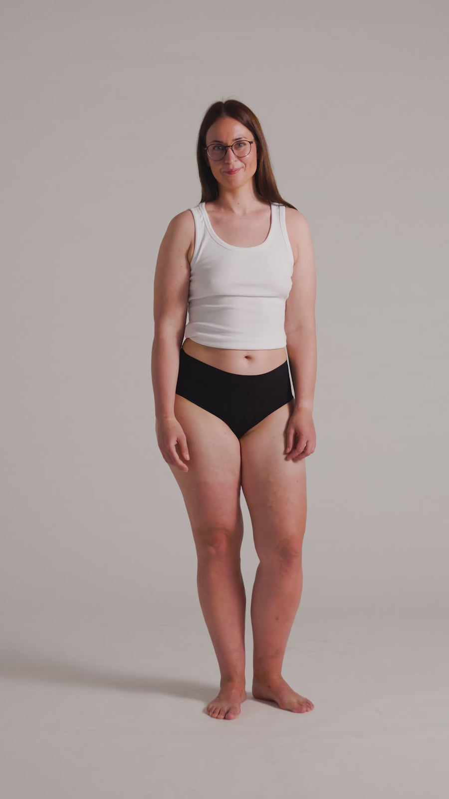 NoShow Brief High Black M
