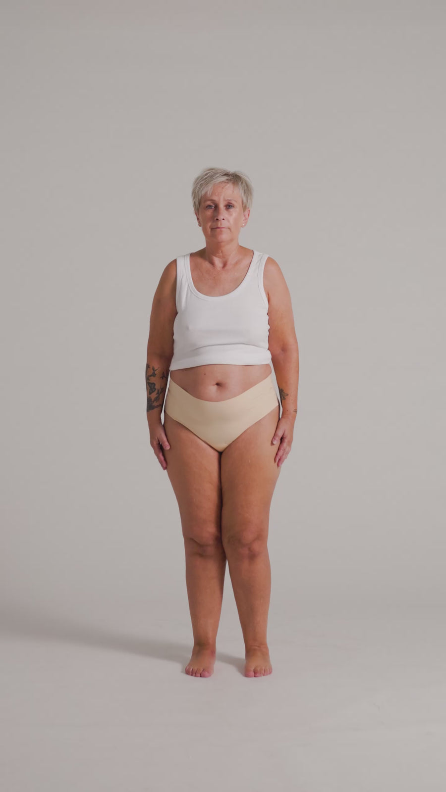 NoShow Thong High Beige M2